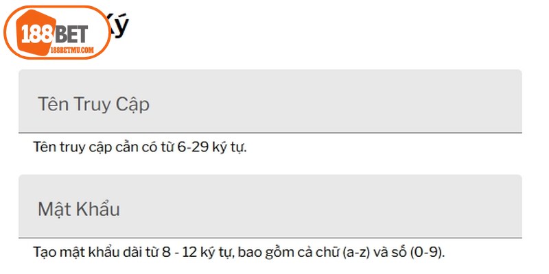 Điều kiện cần đáp ứng trước khi đăng ký 188BET
