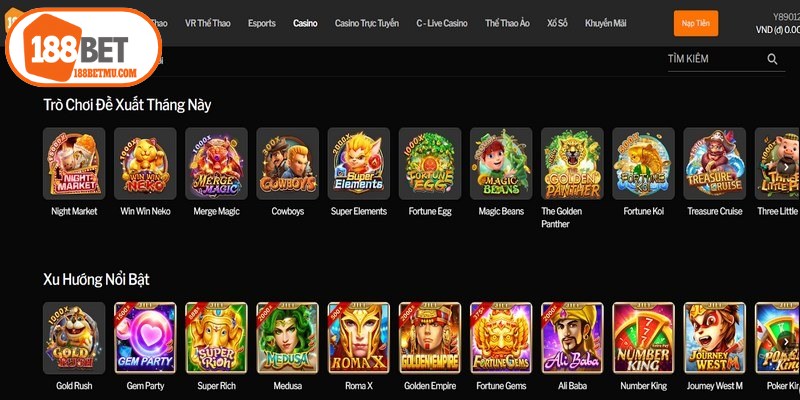 Thương hiệu game 188BET hoạt động dưới giấy phép chính thức rất an toàn