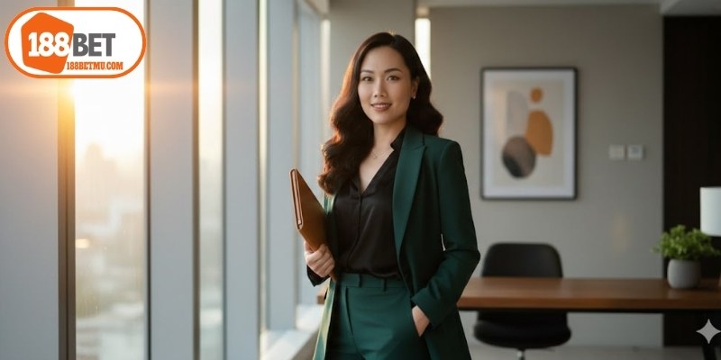 Sophia Nguyen - Nữ CEO Dẫn Dắt Thương Hiệu 188Bet Bứt Phá 7 Phong cách lãnh đạo của Sophia là kết hợp giữa quyết đoán và nhiệt huyết